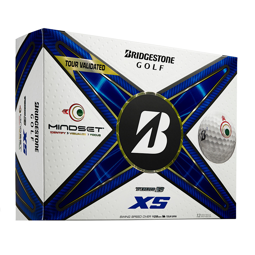 Bridgestone Tour B XS MindSet White Golf Balls - Prior Generation